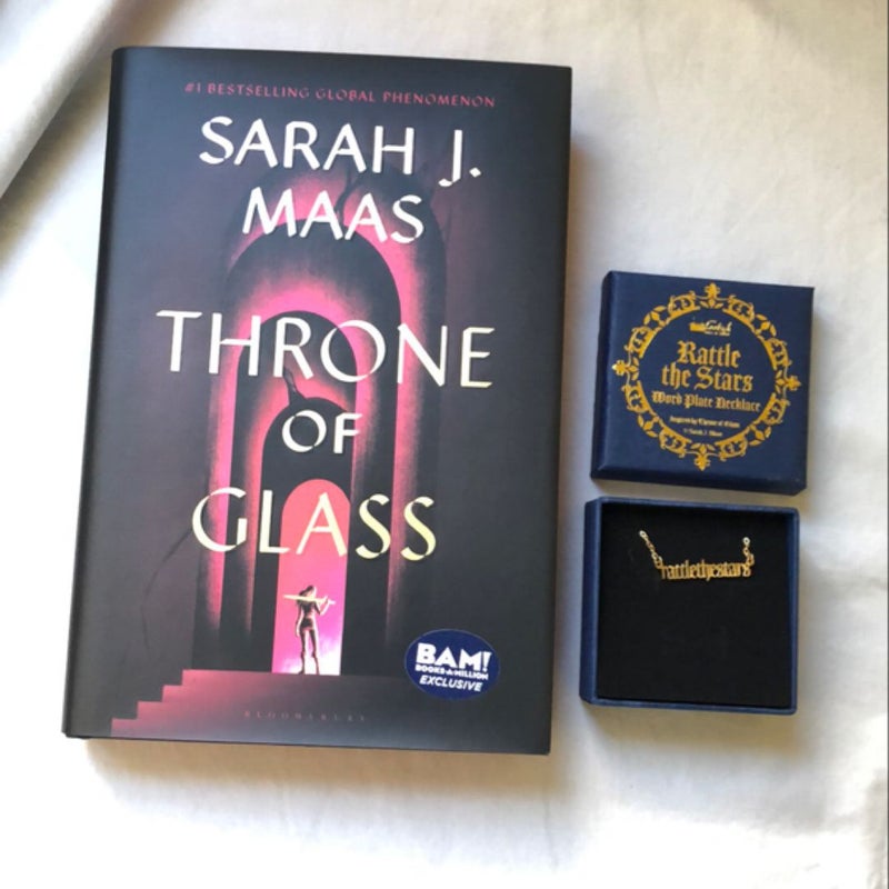 Throne of Glass BAM and Bookish Box Necklace