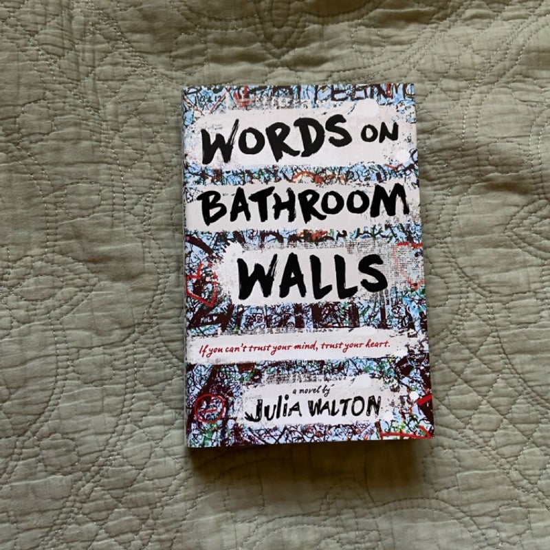 Words on Bathroom Walls