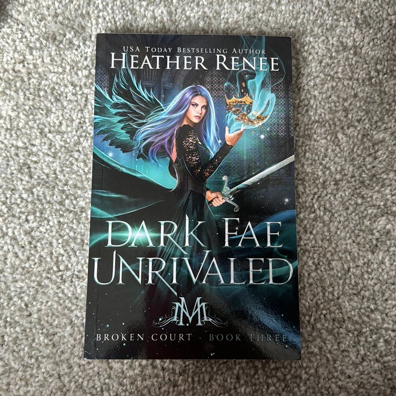 Dark Fae Unrivaled - signed