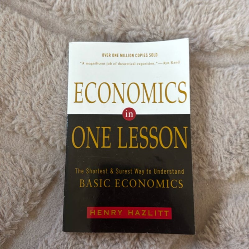 Economics in One Lesson