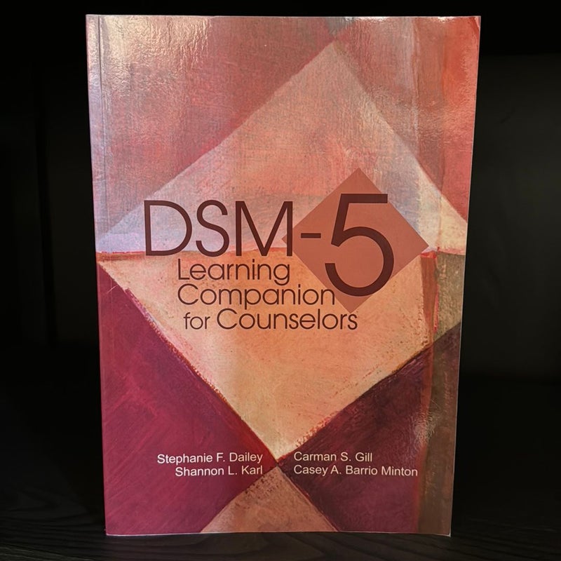 Dsm-5 Learning Companion for Counselors