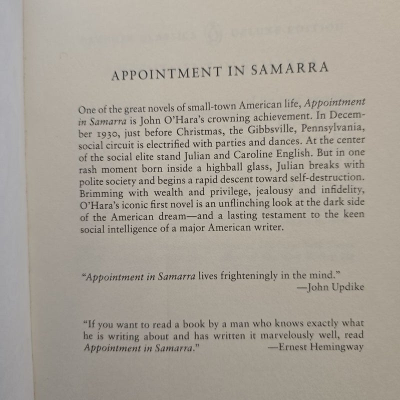 Appointment in Samarra