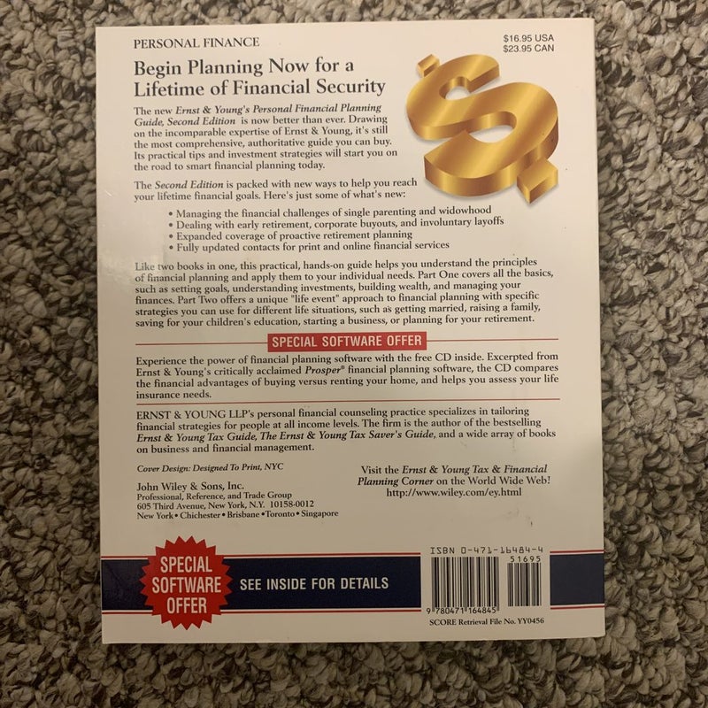 The Ernst and Young 's Personal Financial Planning Guide by Robert B