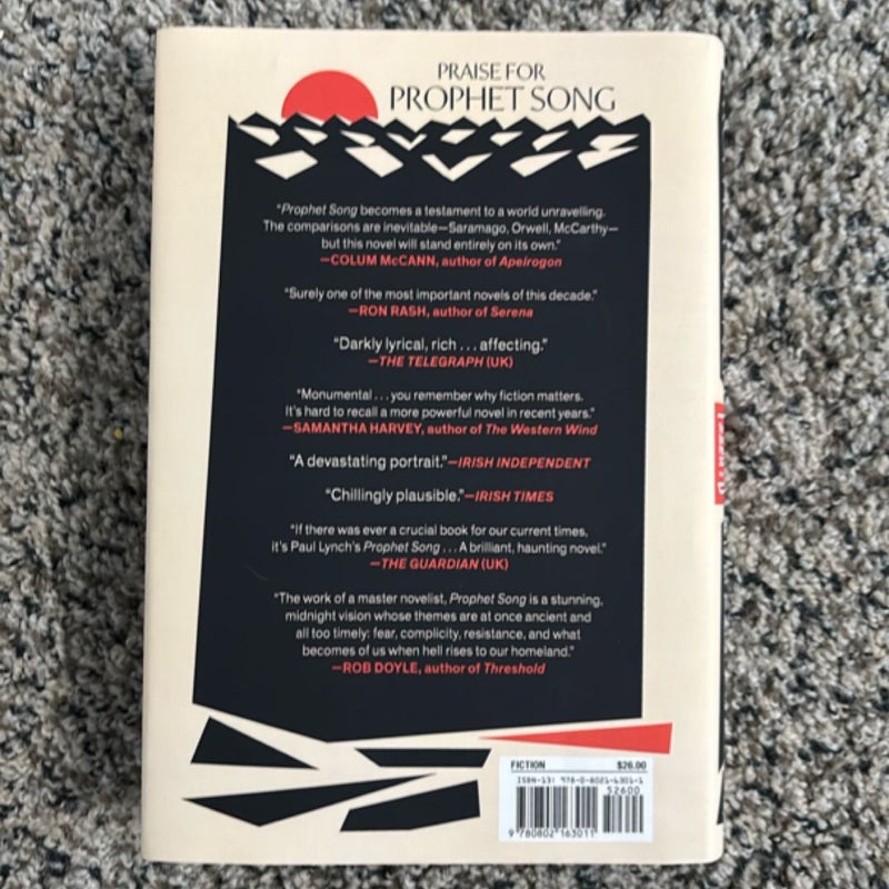 Prophet Song (first edition)