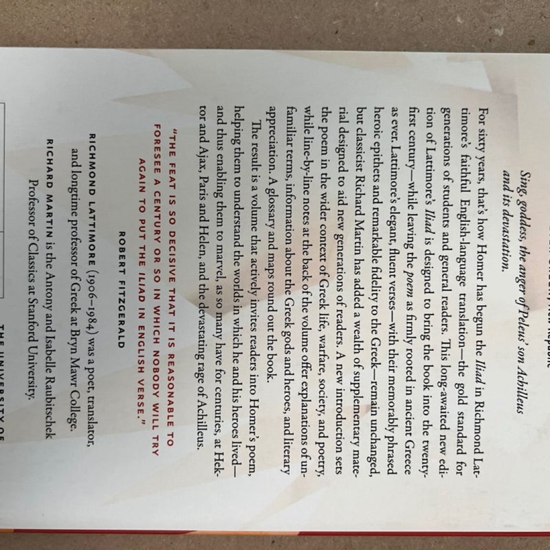 The Iliad of Homer