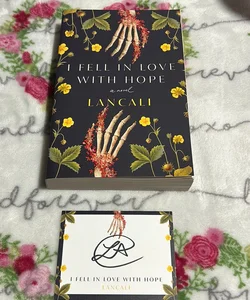 I Fell in Love with Hope Signed bookplate