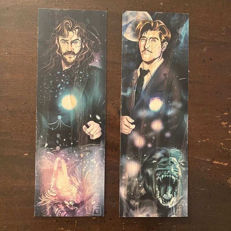 Wooden Harry Potter Bookmarks 