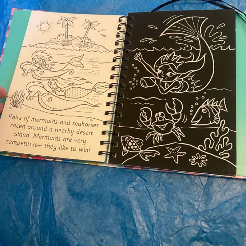Scratch and Draw Mermaids
