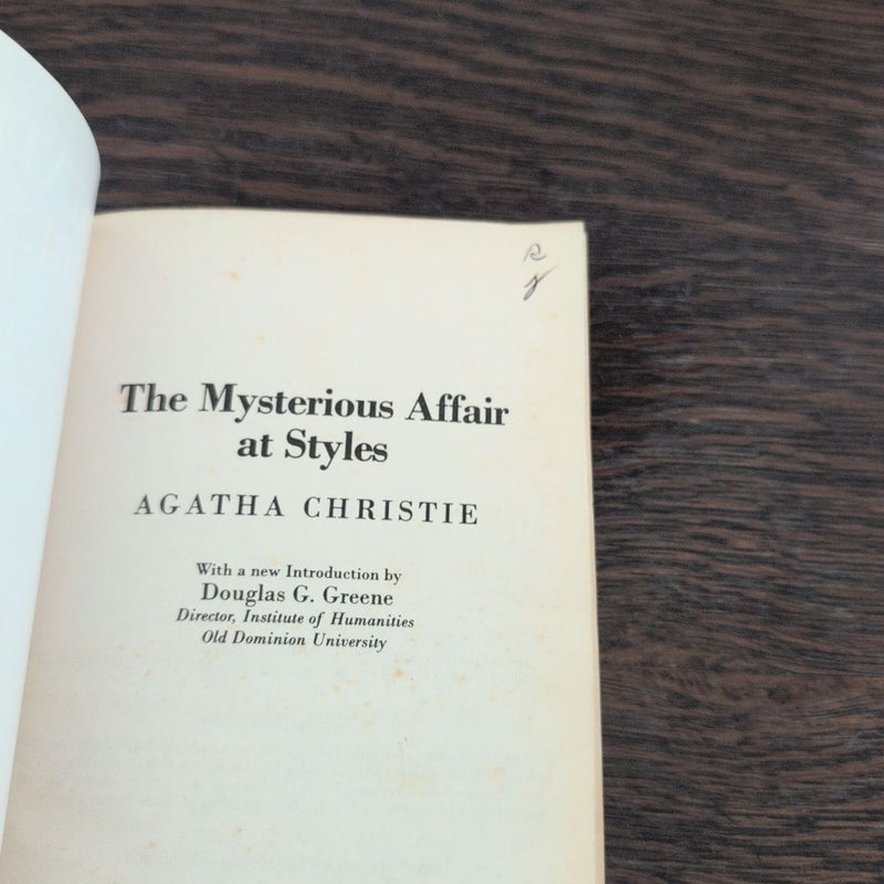 The Mysterious Affair at Styles