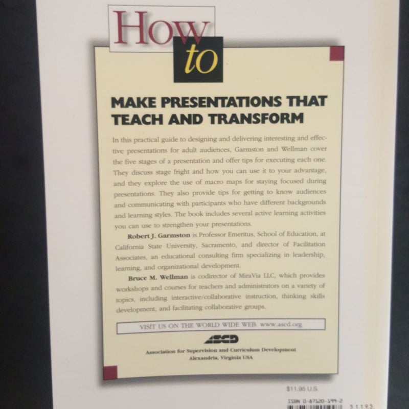 How to Make Presentations That Teach and Transform