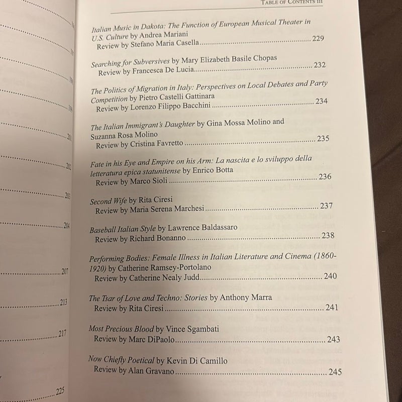 Italian Americana Vol XXXVII, Nimber 2, Summer 2018