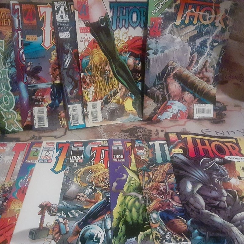 Thor 491-502, Marvel Comics Lot 