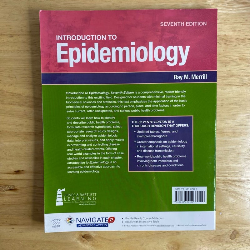 Introduction to Epidemiology 7th Edition