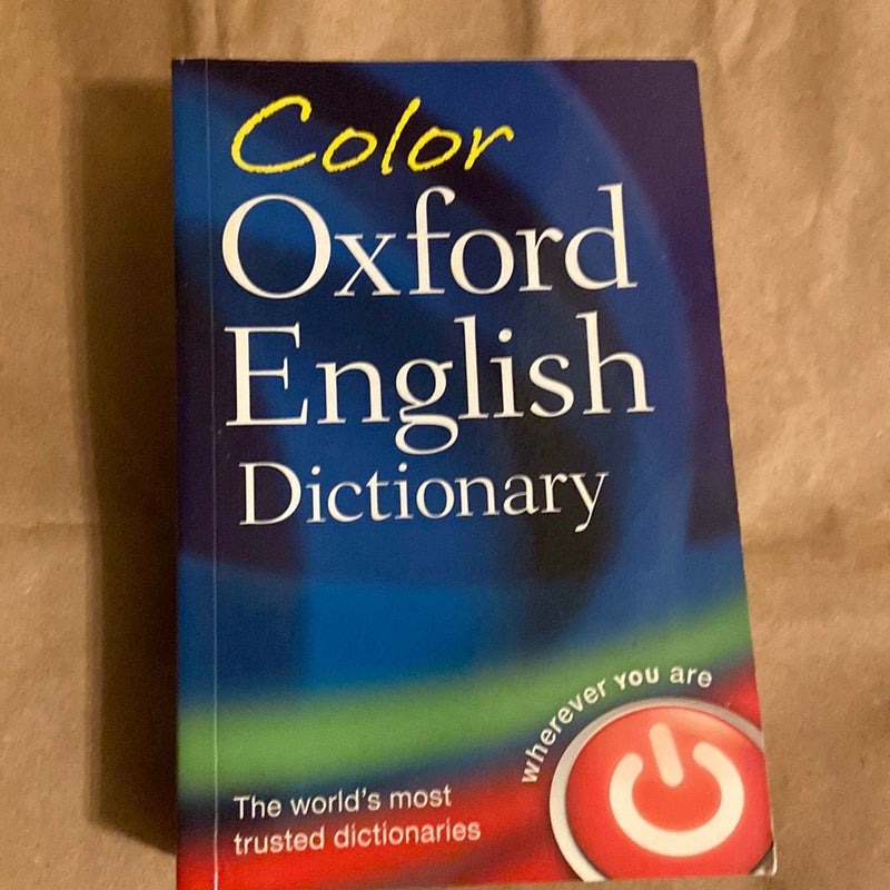 Color Oxford English Dictionary