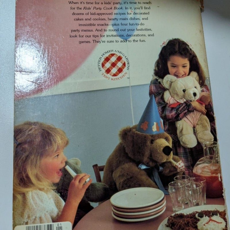 Lot Of 4 Better Homes And Gardens Kids Cookbooks