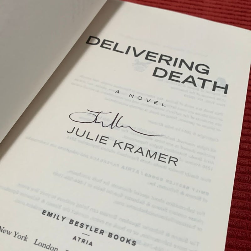 SIGNED** Delivering Death