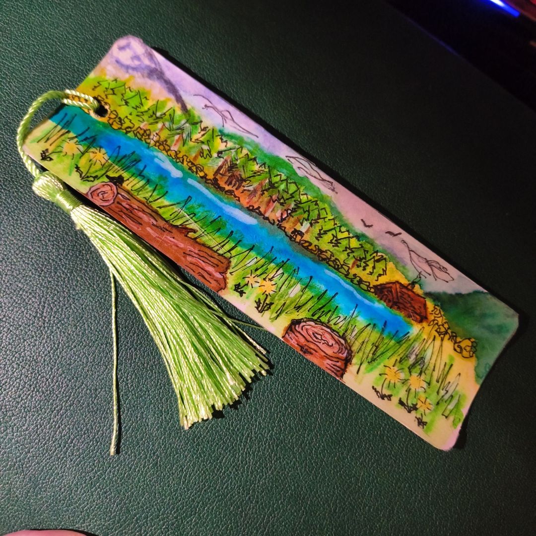 Cabin by the Lake Bookmark 