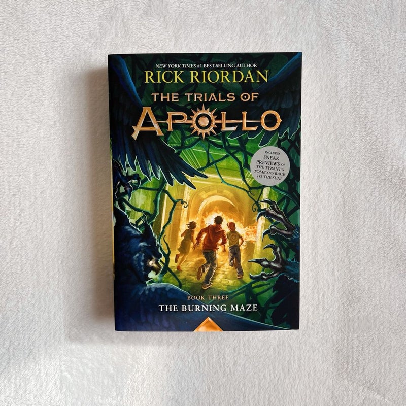 The Burning Maze (Trials of Apollo, the Book Three)