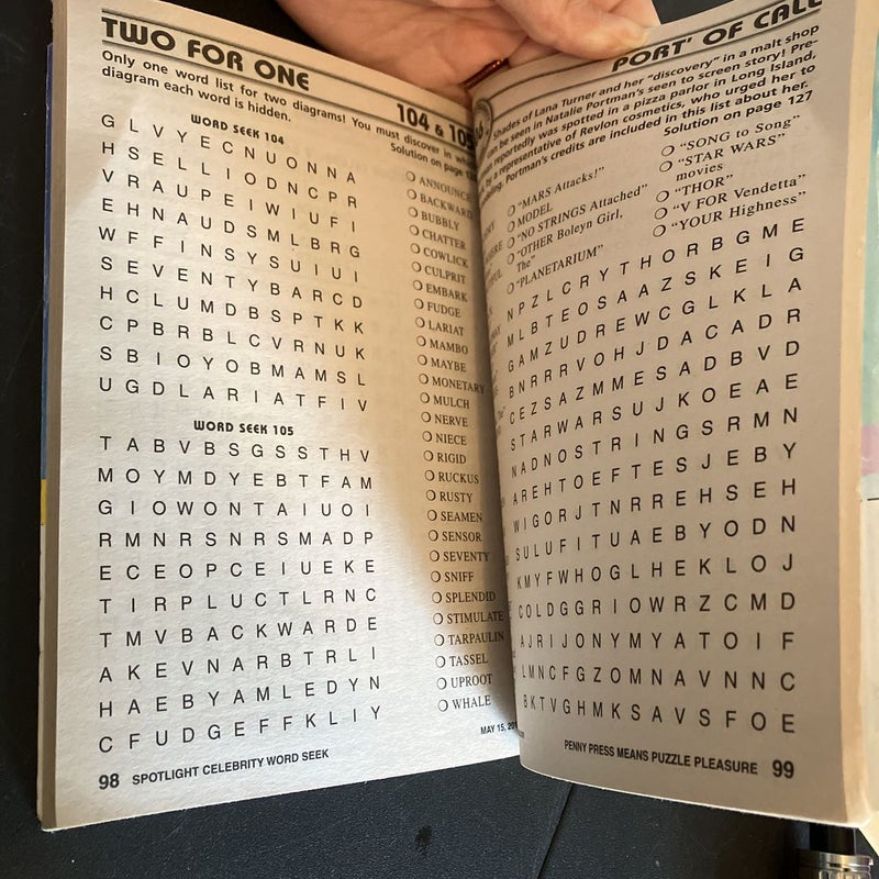 celebrity word search 