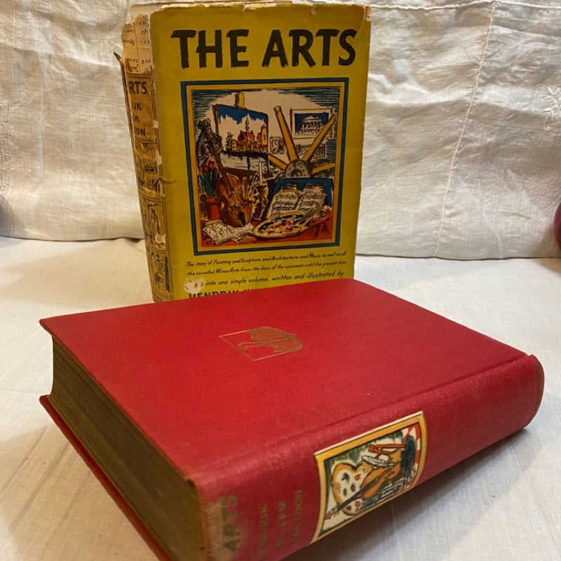 The Arts by Hendrik Willem Van Loon First 1st Edition LN HC 1937