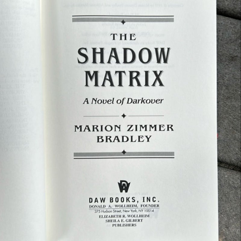 The Shadow Matrix