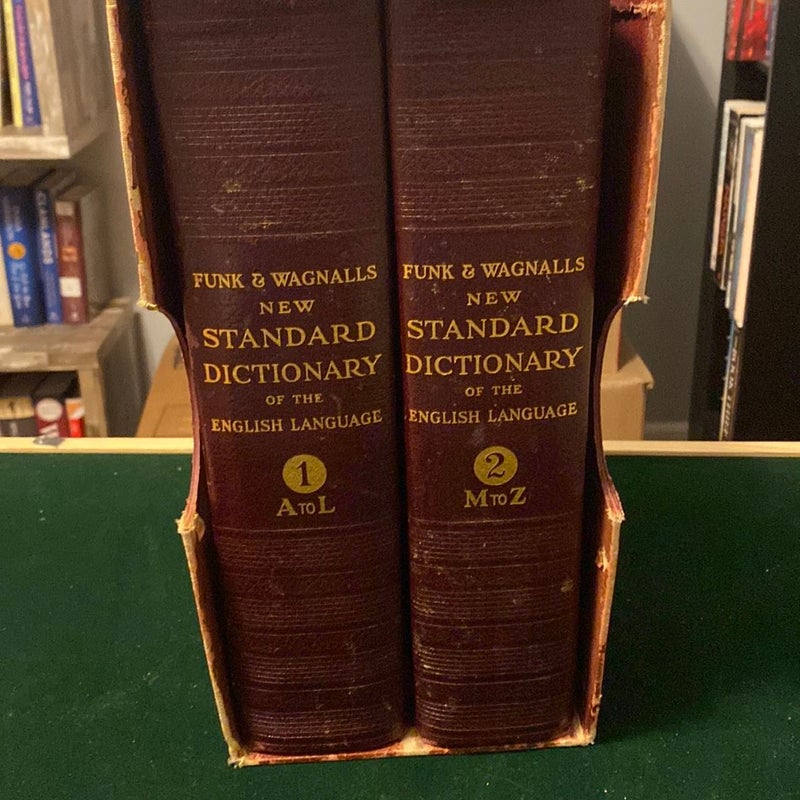 Funk & Wagnalls New Standard Dictionary of the English Language 
