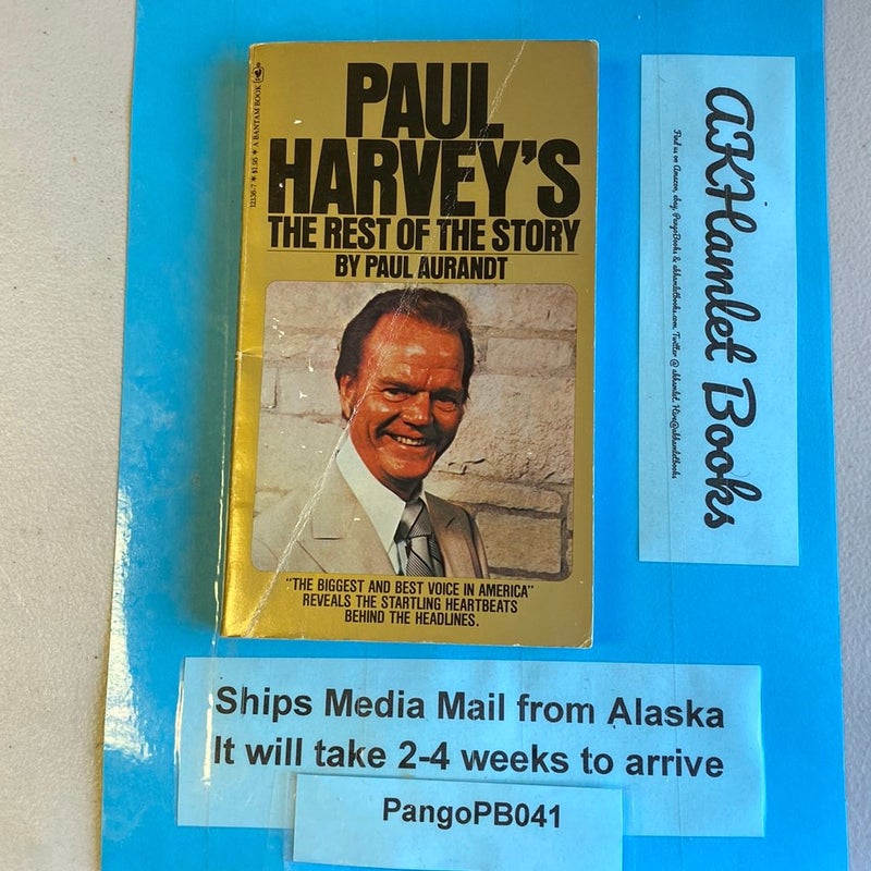 Paul Harvey’s The Rest of the Story by Paul Aurandt, Paperback Pangobooks