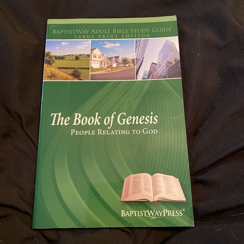 Genesis--Large Print Adult Bible Study Guide