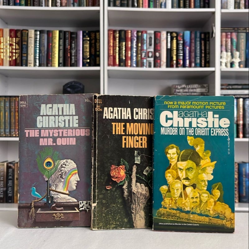 Agatha Christie Paperback Book Bundle
