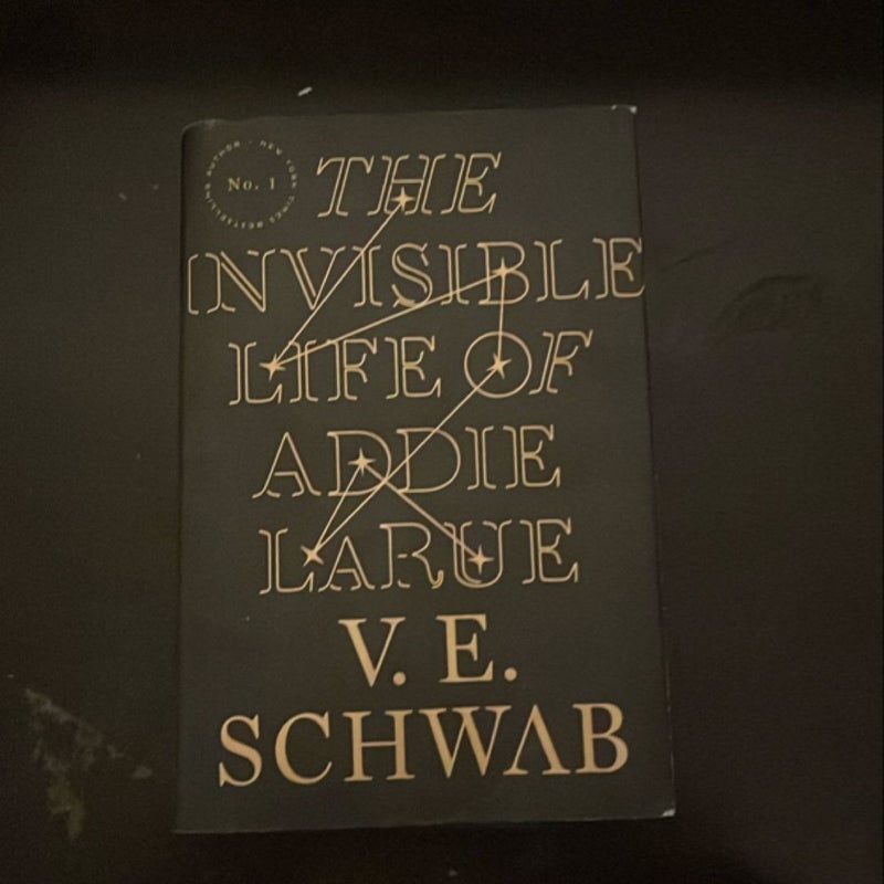 The Invisible Life of Addie LaRue- Gold Sprayed edges