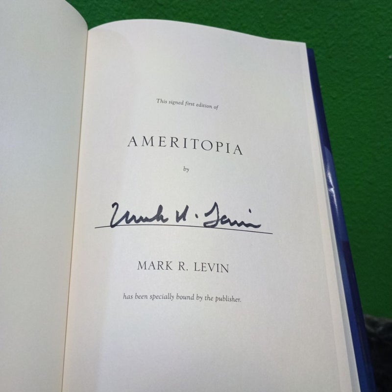 Signed - Ameritopia (First Edition / Printing 1)