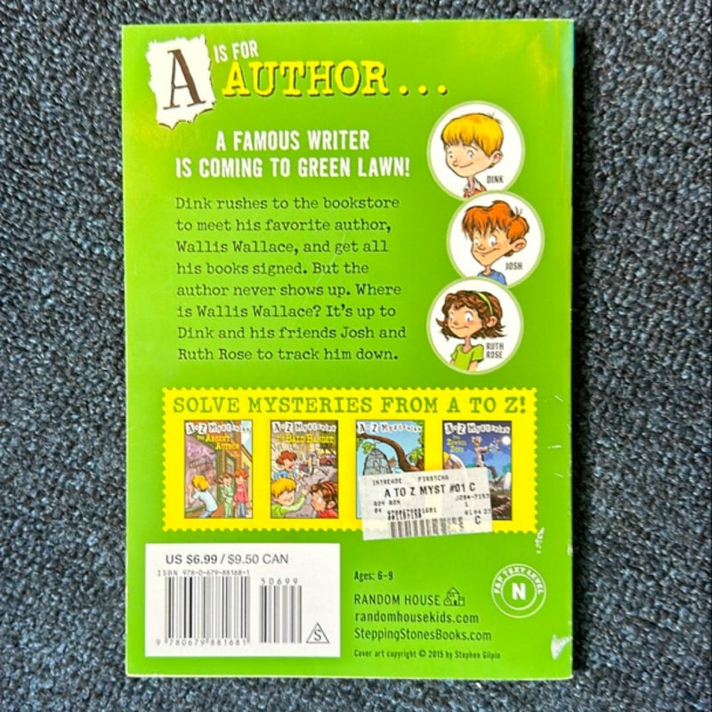 A to Z Mysteries: the Absent Author