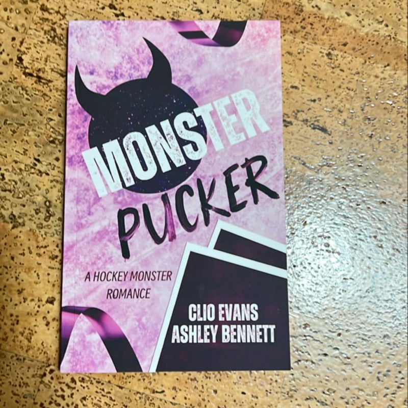 Monster Pucker: a MMF Monster Hockey Romance