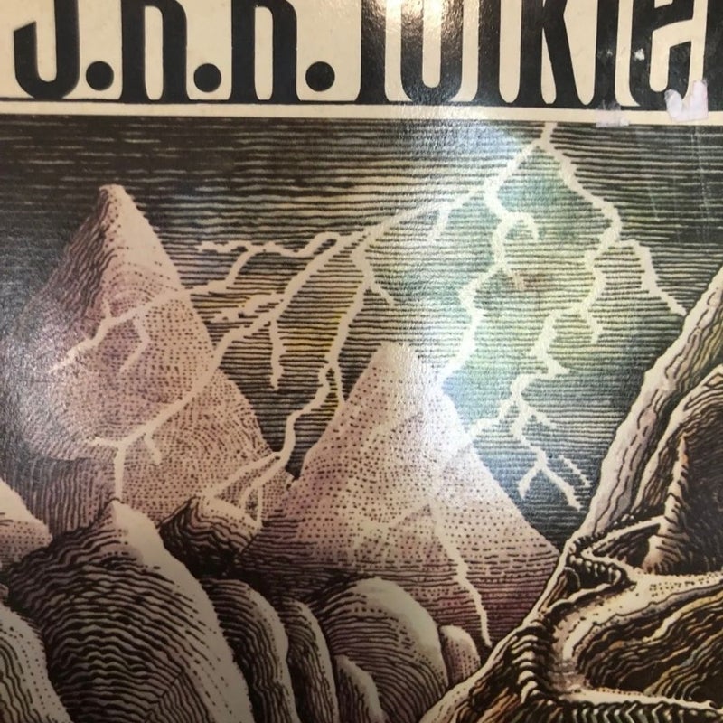 The Silmarillion First American Edition/w Map J.R.R. Tolkien HC/DJ
