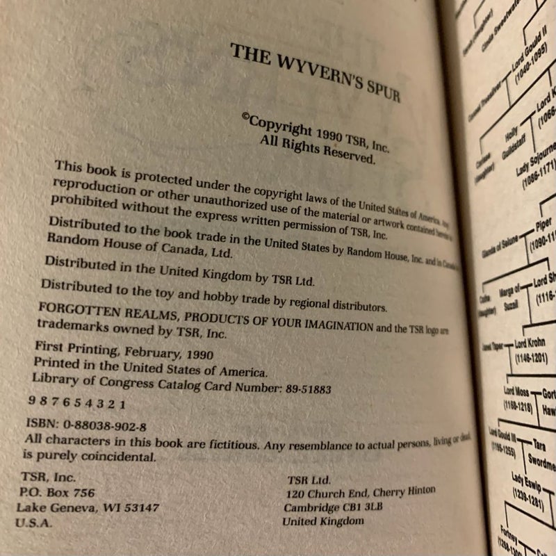 Vintage Forgotten Realms: Complete Finder’s Stone & Moonshae Trilogy Set: Azure Bonds, The Wyvern’s Spur, Song of the Saurials, Darkwalker on Moonshae, Black Wizards, Darkwell