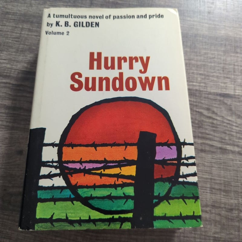 Hurry Sundown - Volume 2 (BCE)