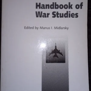Handbook of War Studies