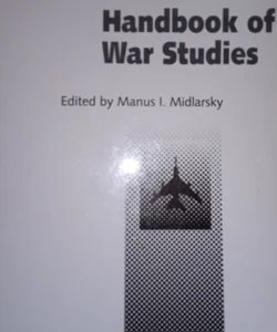 Handbook of War Studies