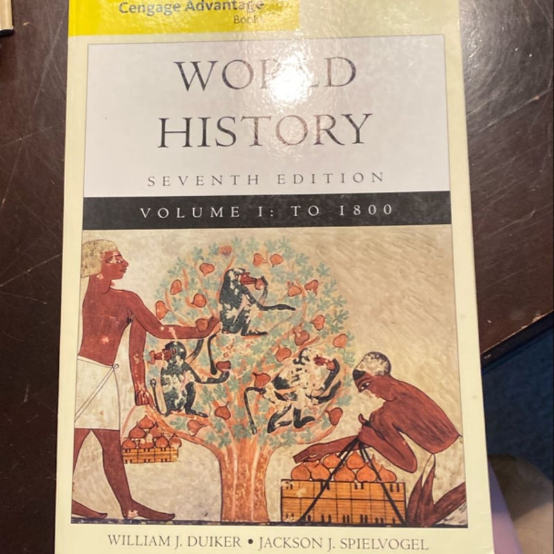 World History (7th Ed), Vol  1: to 1800