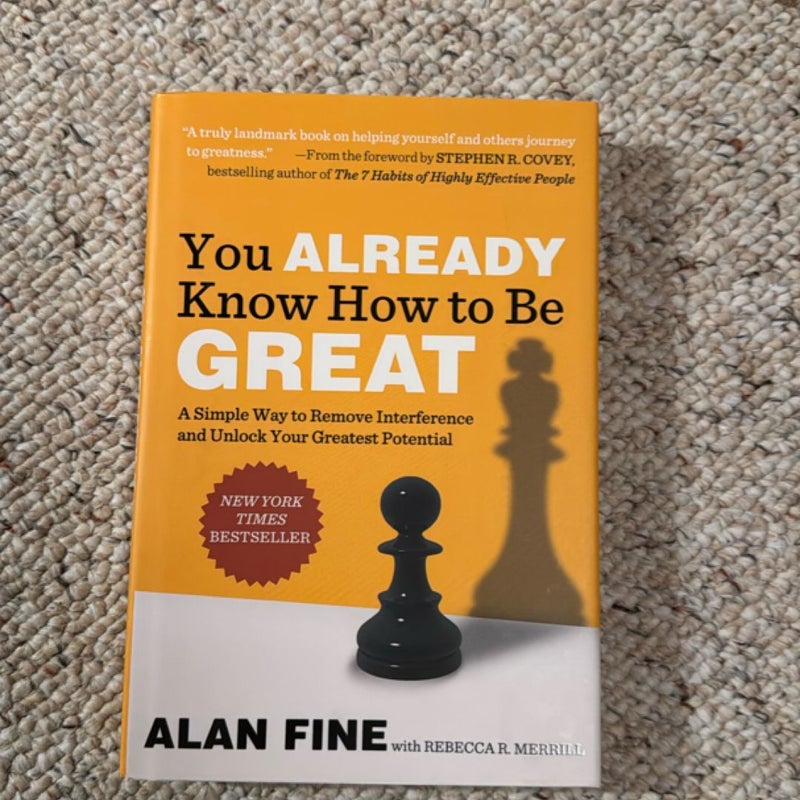 You Already Know How to Be Great