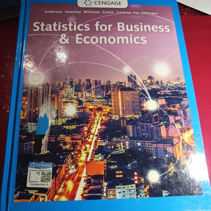 Statistics for Business and Economics