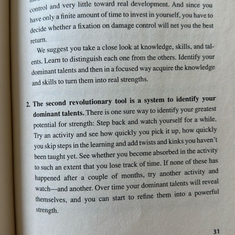 Now, Discover Your Strengths