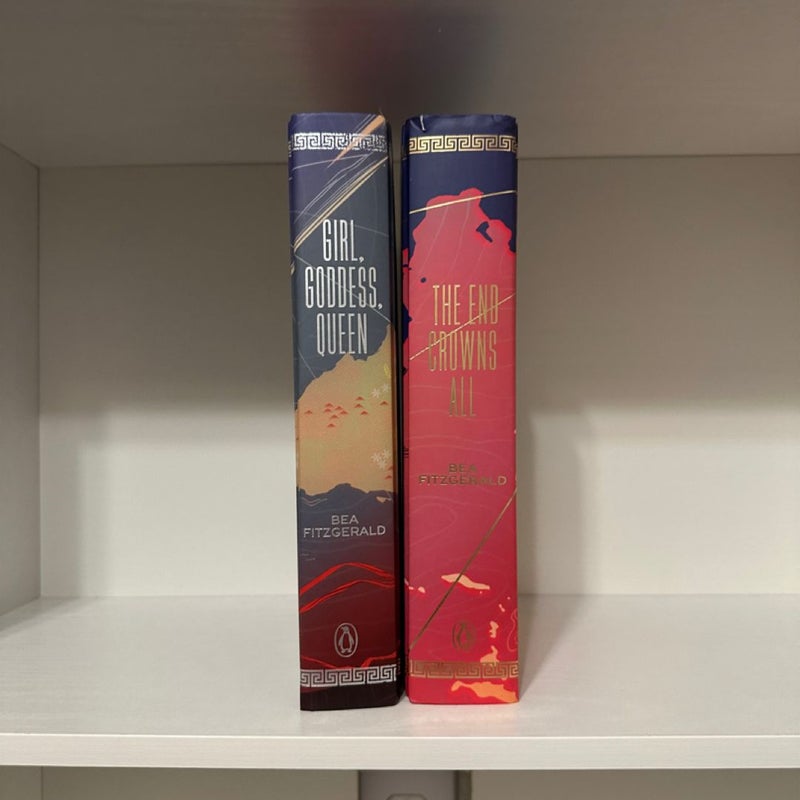 Waterstones Girl Goddess Queen and The End Crowns All 