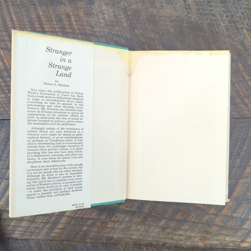 Stranger in a Strange Land - Book Club Edition
