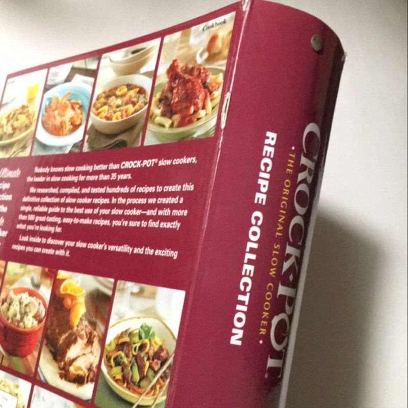 Crock Pot Recipe Collection Binder