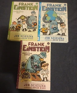 Frank Einstein and the EvoBlaster Belt (Frank Einstein Series #4), and the Bio-Action Gizmo (book 5), and the Space-Time Zipper (book 6)