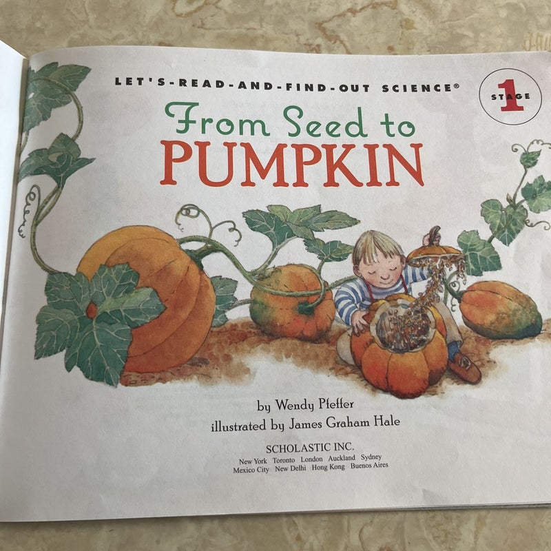 From Seed to Pumpkin 