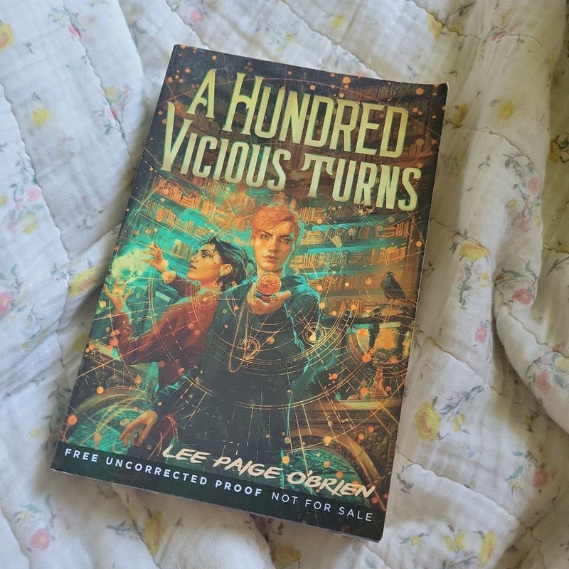A Hundred Vicious Turns (the Broken Tower Book 1) - ARC