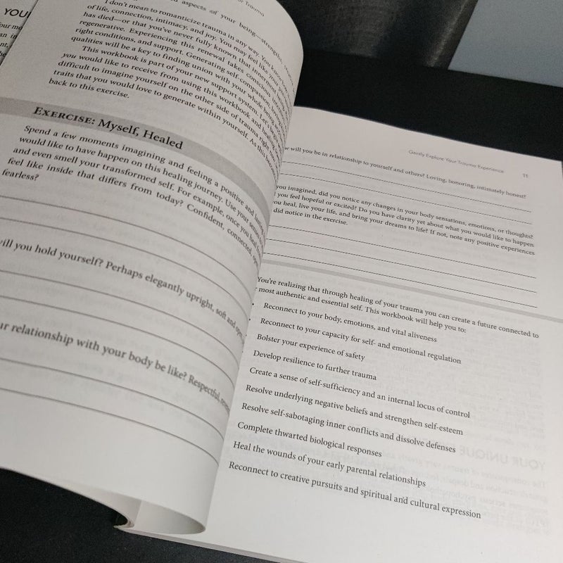 The Body Awareness Workbook for Trauma