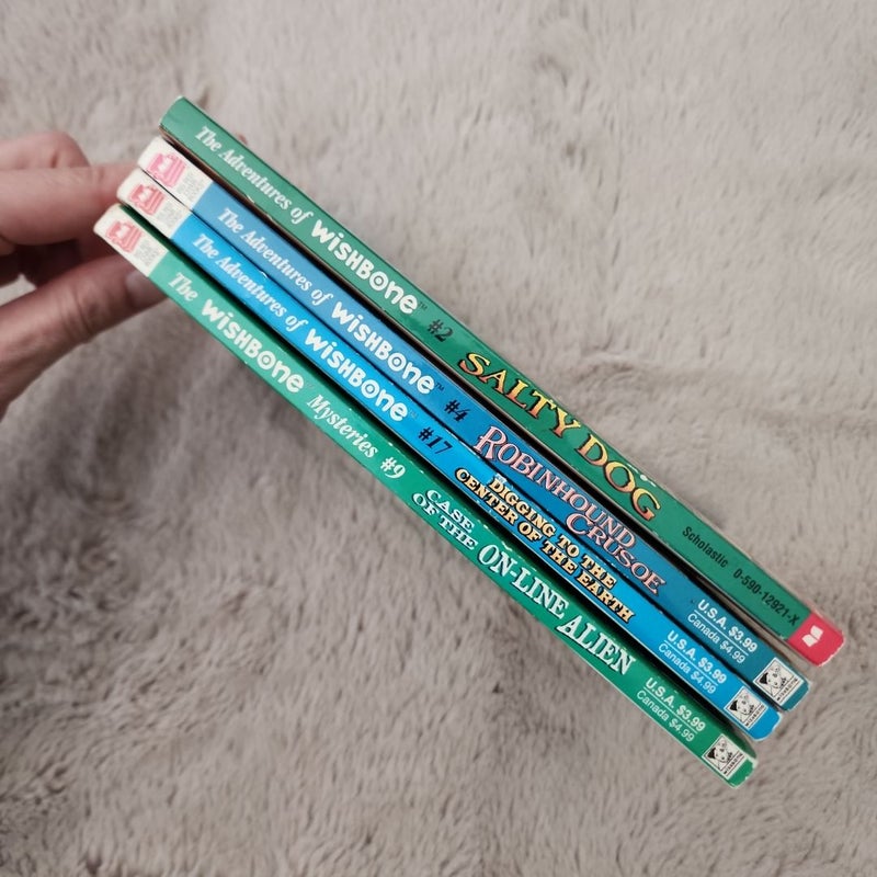 The Adventures of Wishbone 4 Book Bundle